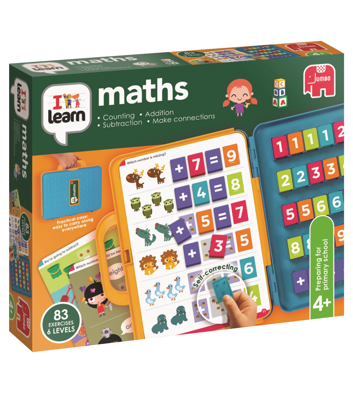 Jumbo I Learn Maths - 4 Years Plus 1 pieces
