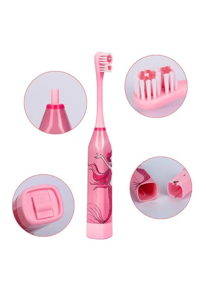 Ultrasonic Rechargeable Electric Toothbrush - Pink IPX7