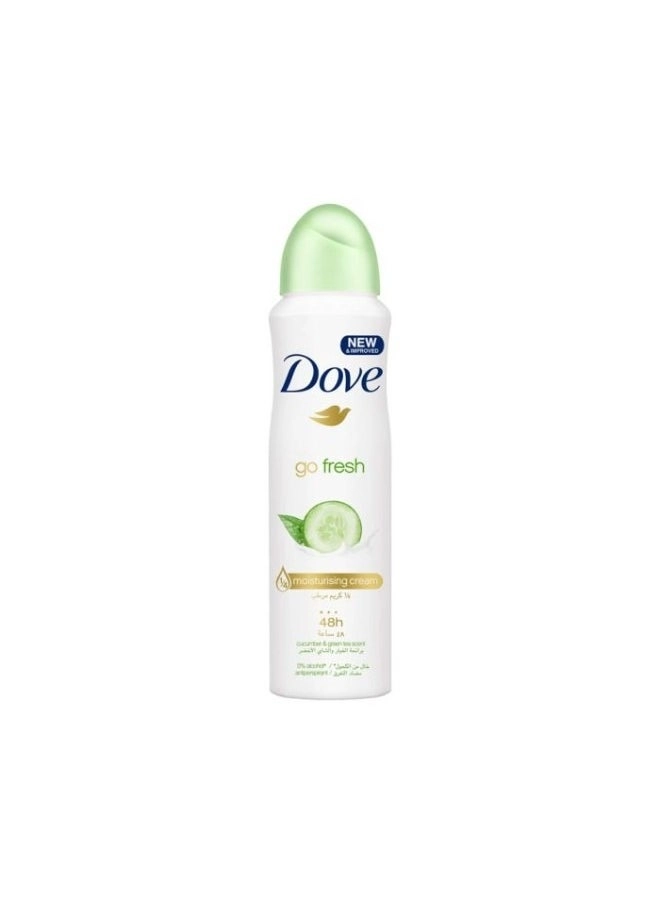 Go Fresh Antiperspirant Deodorant - Cucumber And Green Tea 150ml
