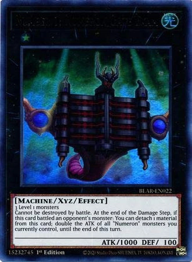 Yu-Gi-Oh! Numeron Gate Ekam BLAR-EN022 1st Edition