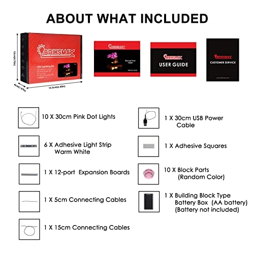 Led Lighting Kit for LEGO Bonsai Tree 10281