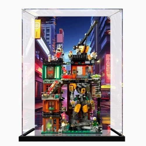 Display Case for LEGO 71837 City Workshop - Acrylic