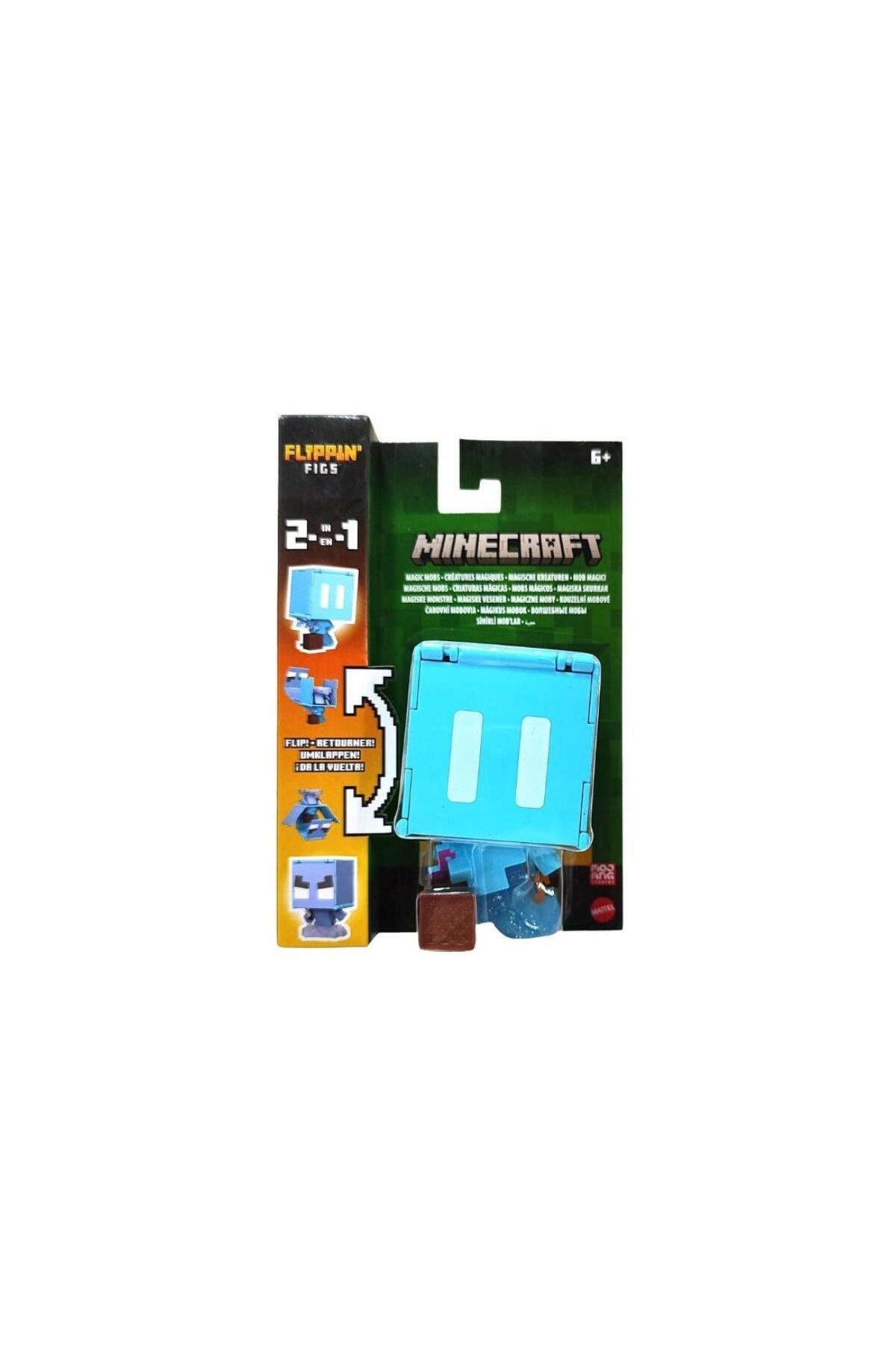 COLOR LAND CHILDRENS TOYS CENTER LLC Minecraft Flippin' Figs Magic Mobs Action Figure JCN23 - 1 Piece