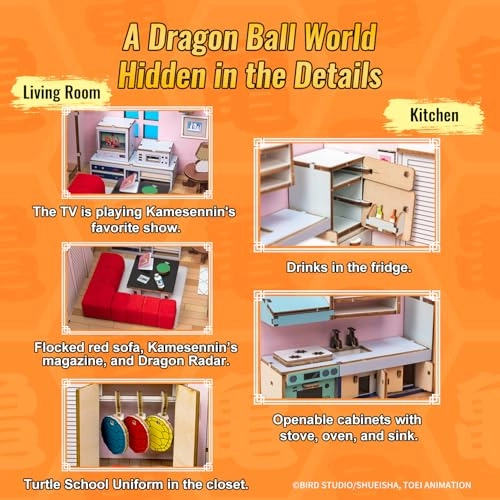 Kame House Dragon Ball Wooden Puzzle (1102EN) - 317 pcs