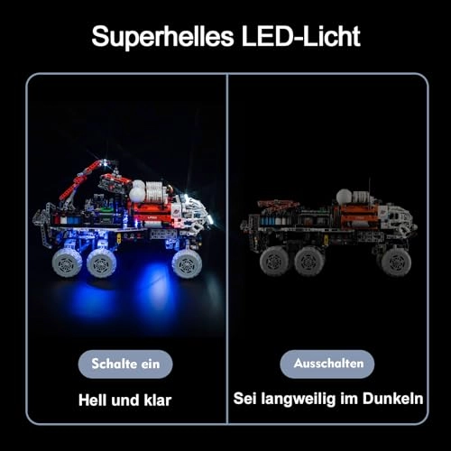 Mars Crew Exploration Rover for LEGO Mars Crew Exploration Rover 42180 - Copper 5 Volts (DC)