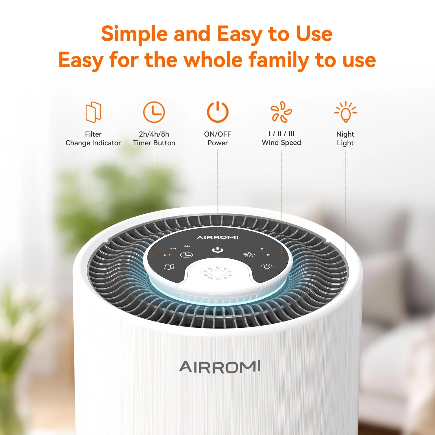 A2001 - Beige HEPA 3in1 Filter