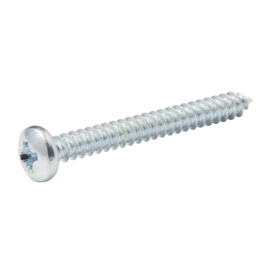 Zinc-Plated Carbon Steel Self Tapping Screw Pack 4.2mm 38mm