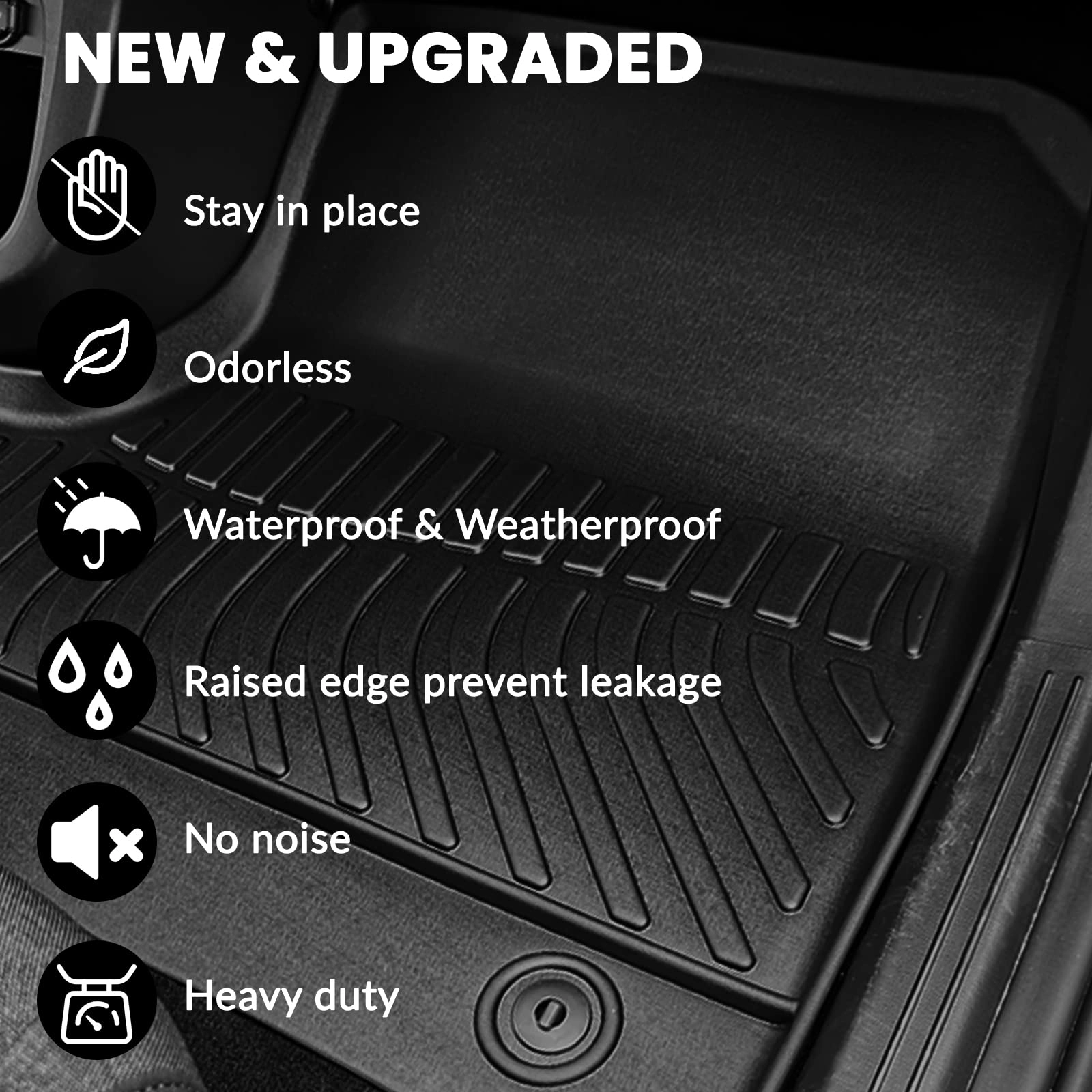 All Weather Floor Mats - Honda Accord 2018-2022