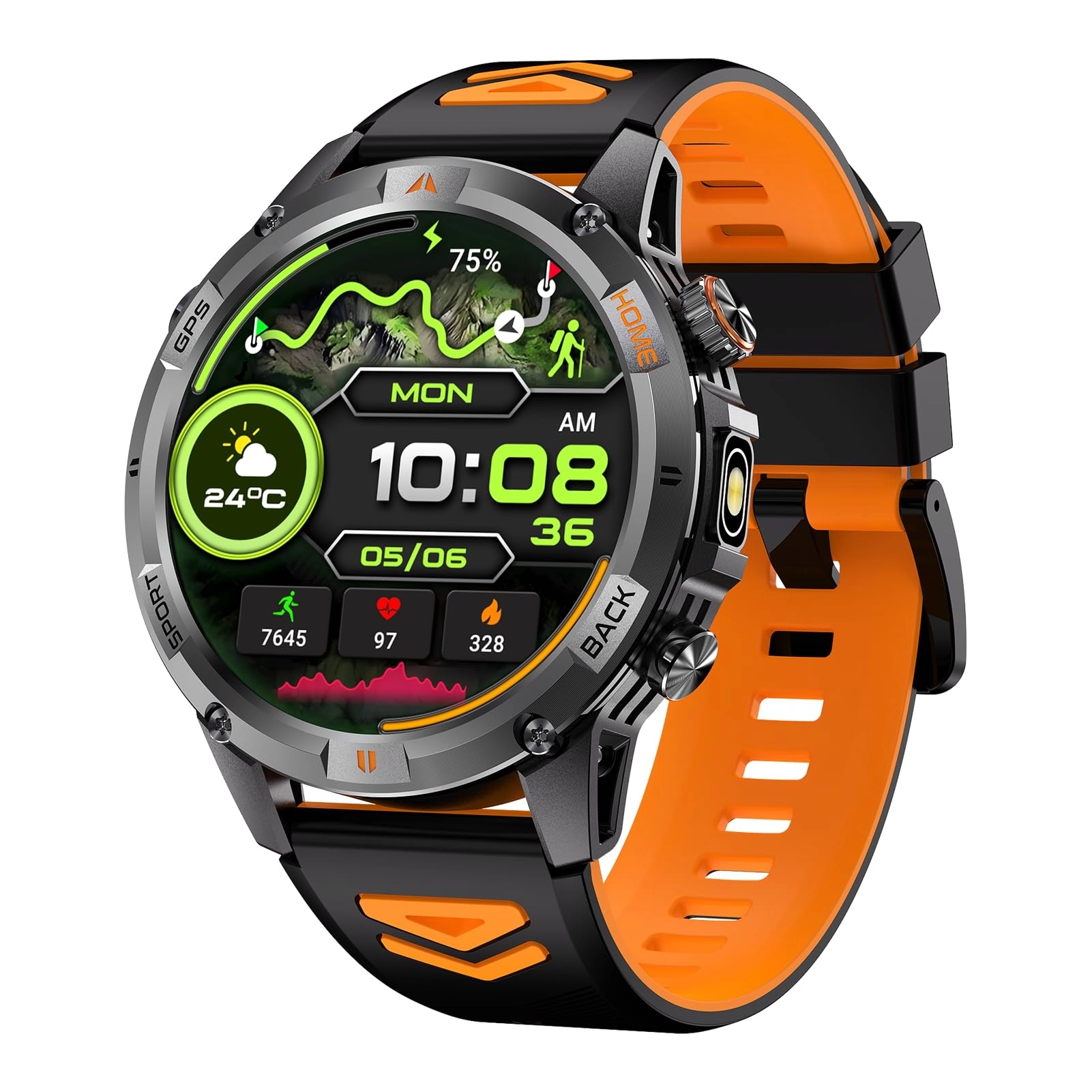 Jectse Smart Watch zinc alloy GPS