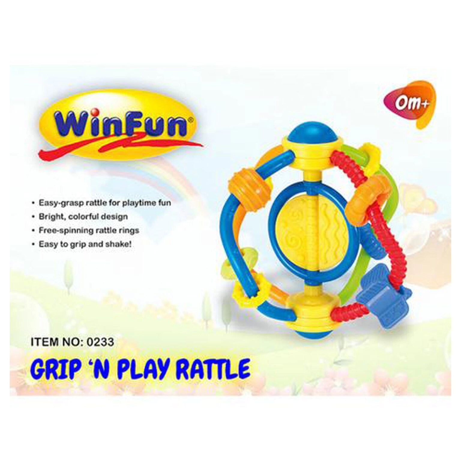 Grip N Play Rattle - Birth+