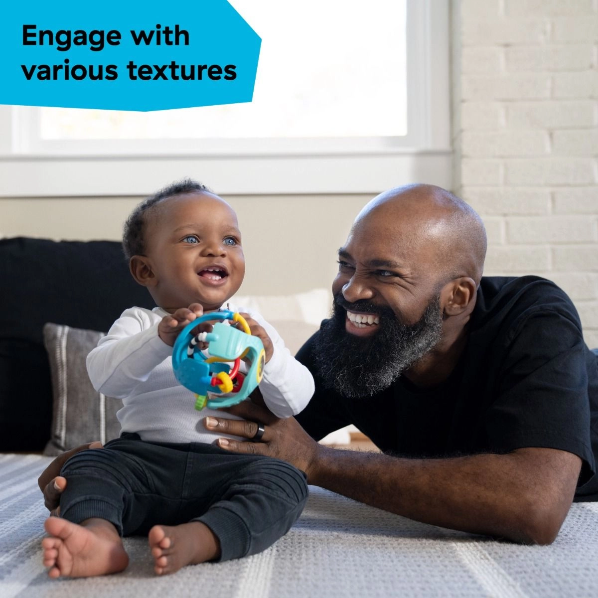 Slide & Swirl Sensory Ball - 3 months