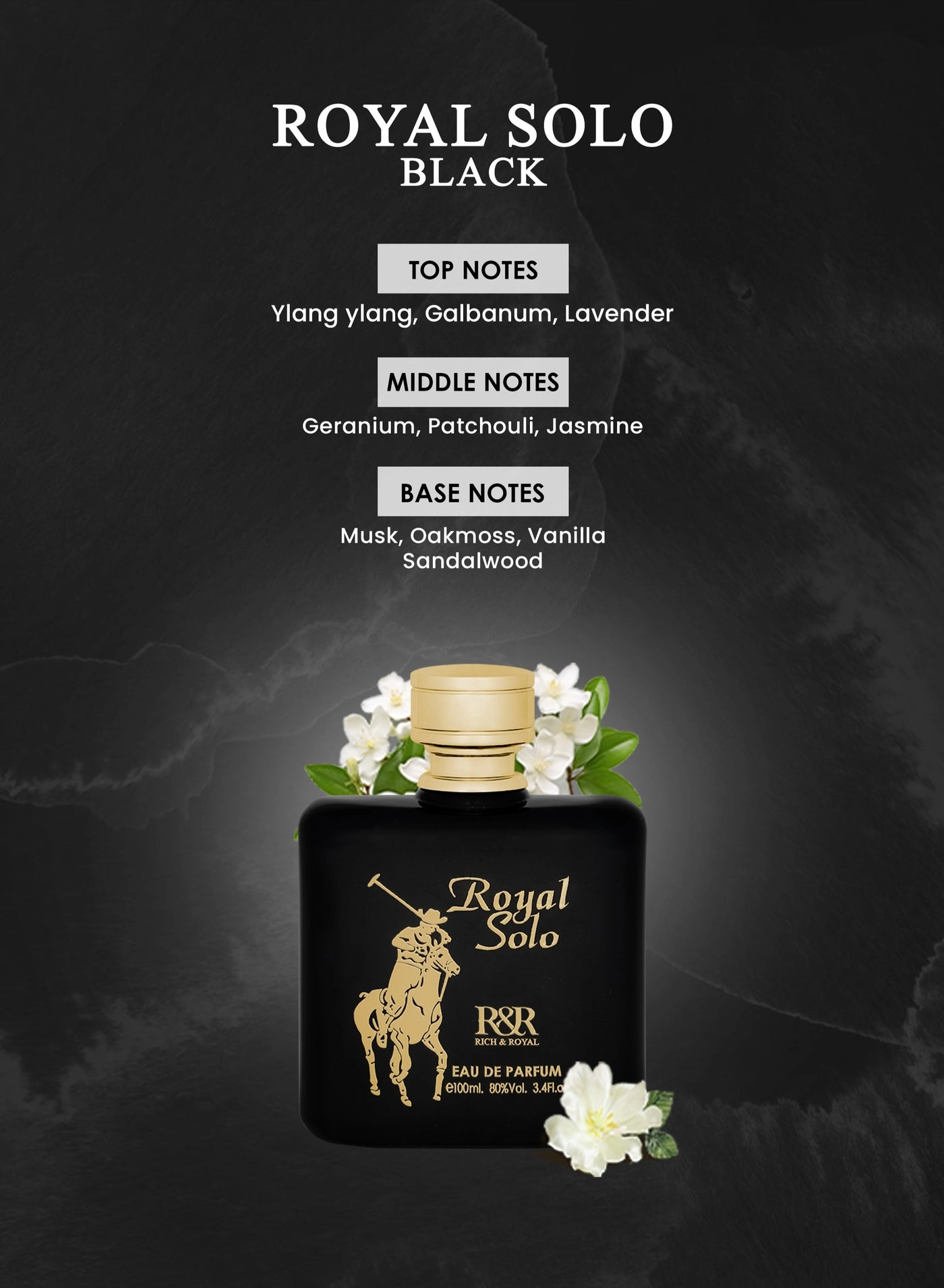Royal solo black From Mahabub Eau de Parfum 100 ml