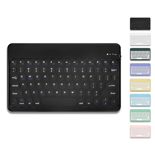Wireless Bluetooth Rechargeable Keyboard - QWERTY Bluetooth