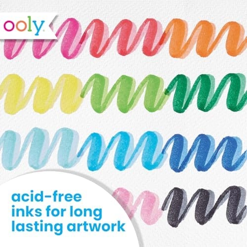 Calligraphy Duo - Double-Ended Set Of 12