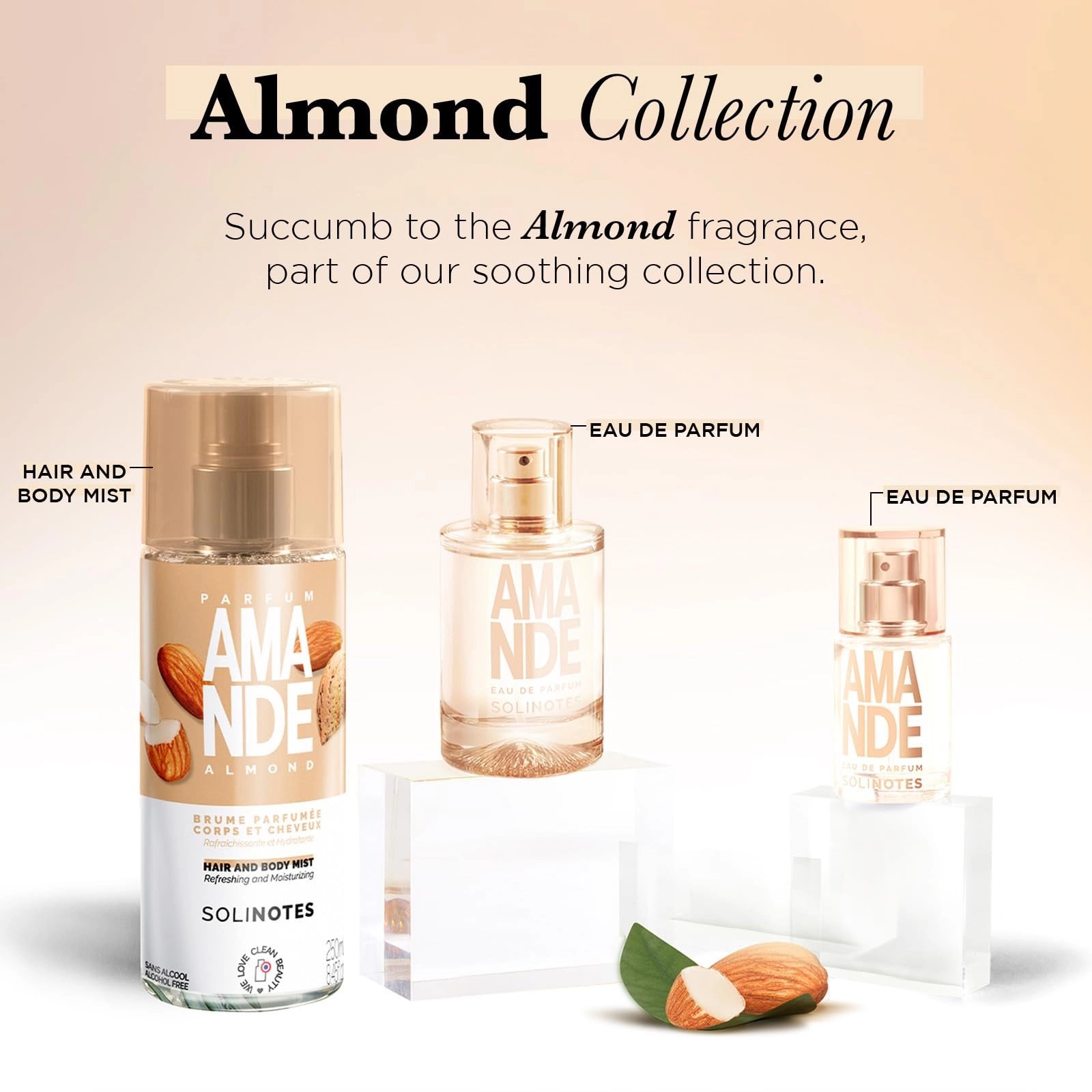 Amande Eau de Parfum 250 ml