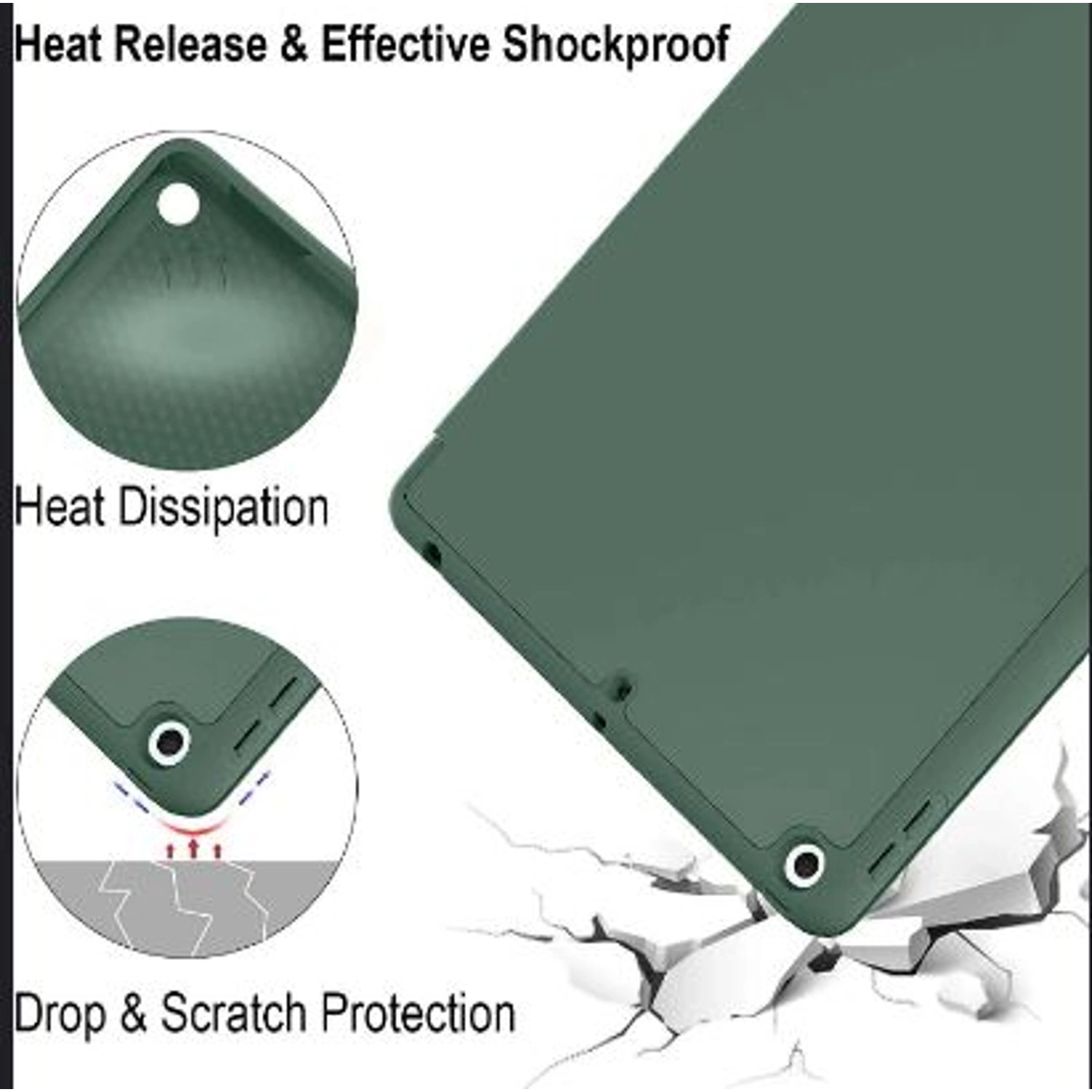 Hybrid Folio Case for iPad 10.2-inch