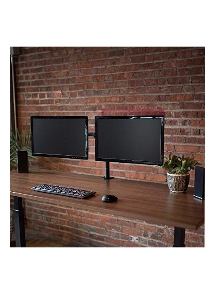 Dual LCD Monitor Desk Mount Stand - 2 27in