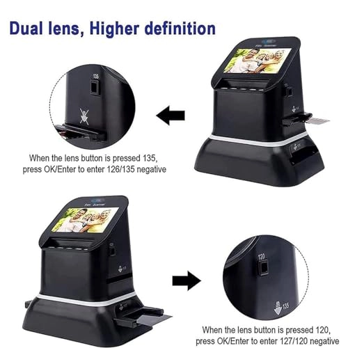 Film Scanner - 22MP 14MP 1080P LCD