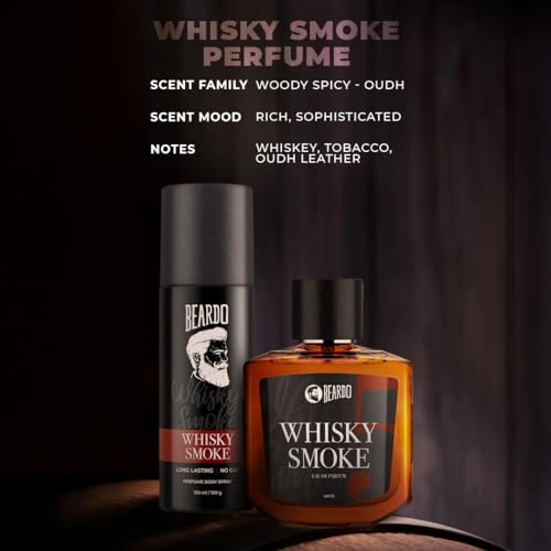 Whisky Smoke - Eau de Parfum 100ml + Body Spray - 120ml