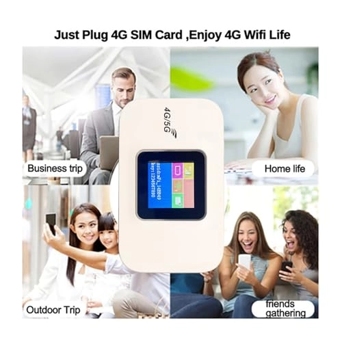 Mobile WiFi Hotspot - 4G LTE 150Mbps 50Mbps