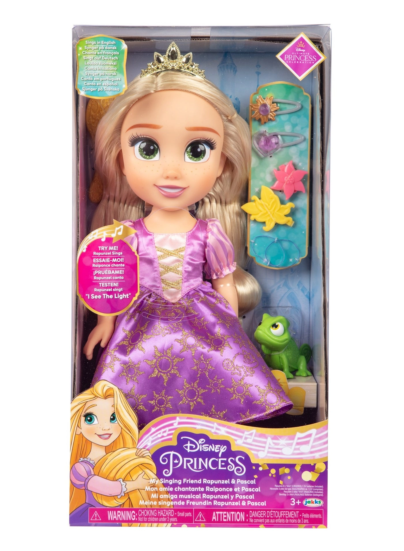 Rapunzel Princess Doll - 14-Inch Singing Friend Ages 3+