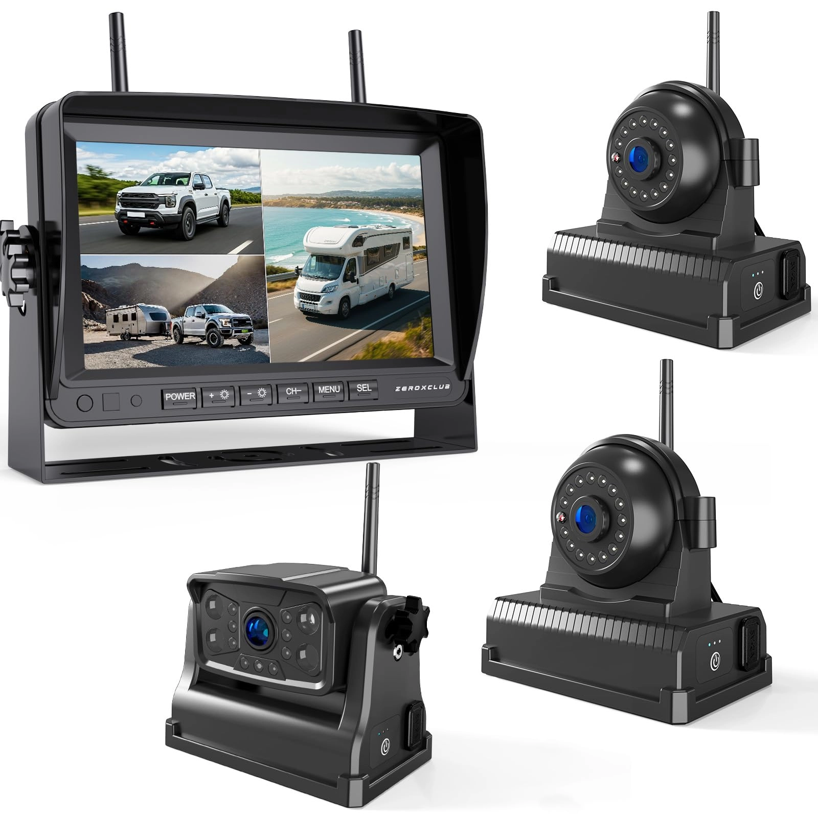 ZEROXCLUB BC703 - Night Vision Wireless 1080P