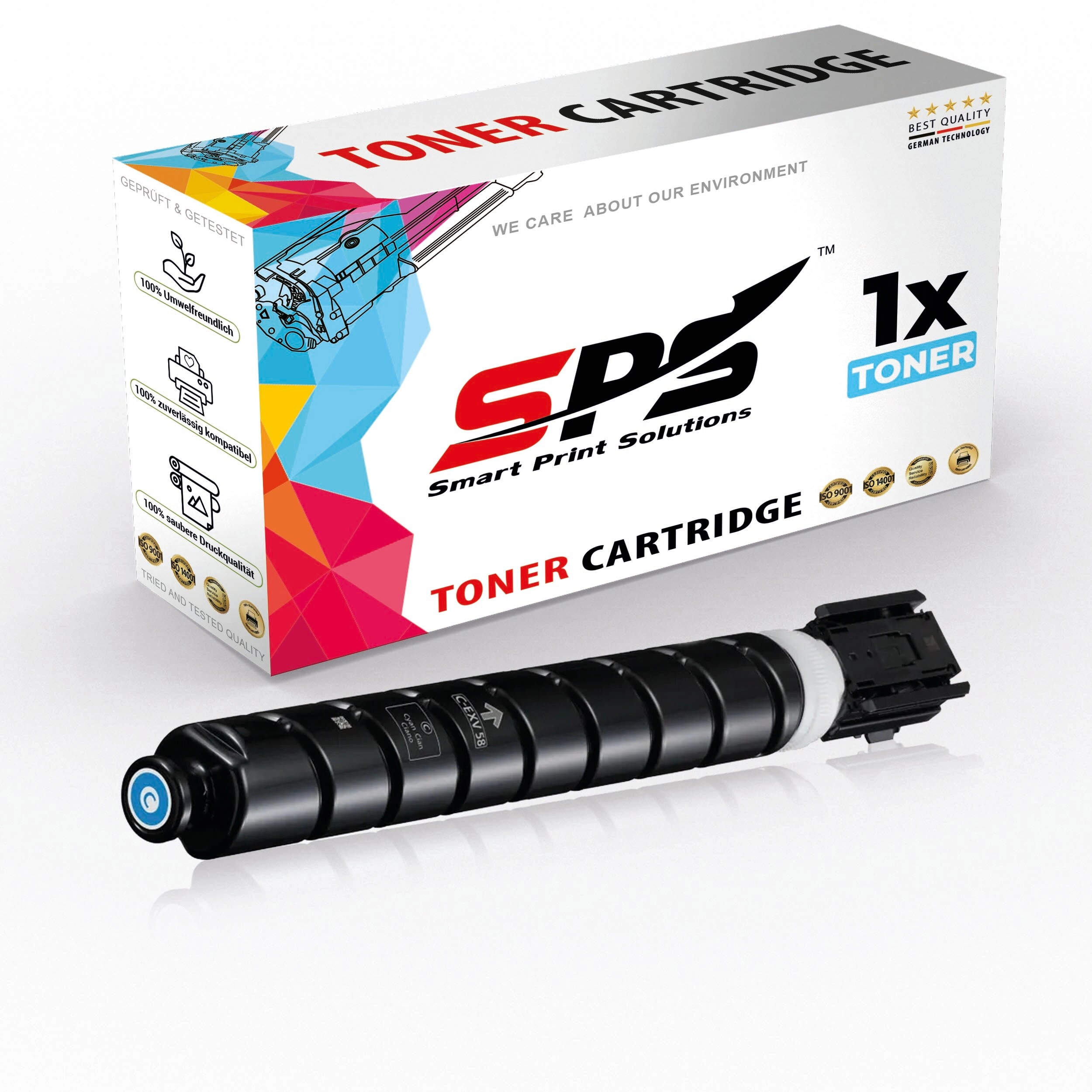 smart print solutions llc C-EXV58C - Yield upto 25,000 Pages Cyan