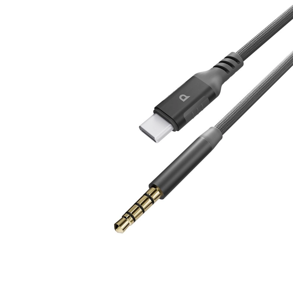 Power Sync Weave USB-C To 3.5mm Audio - 1.2 M
