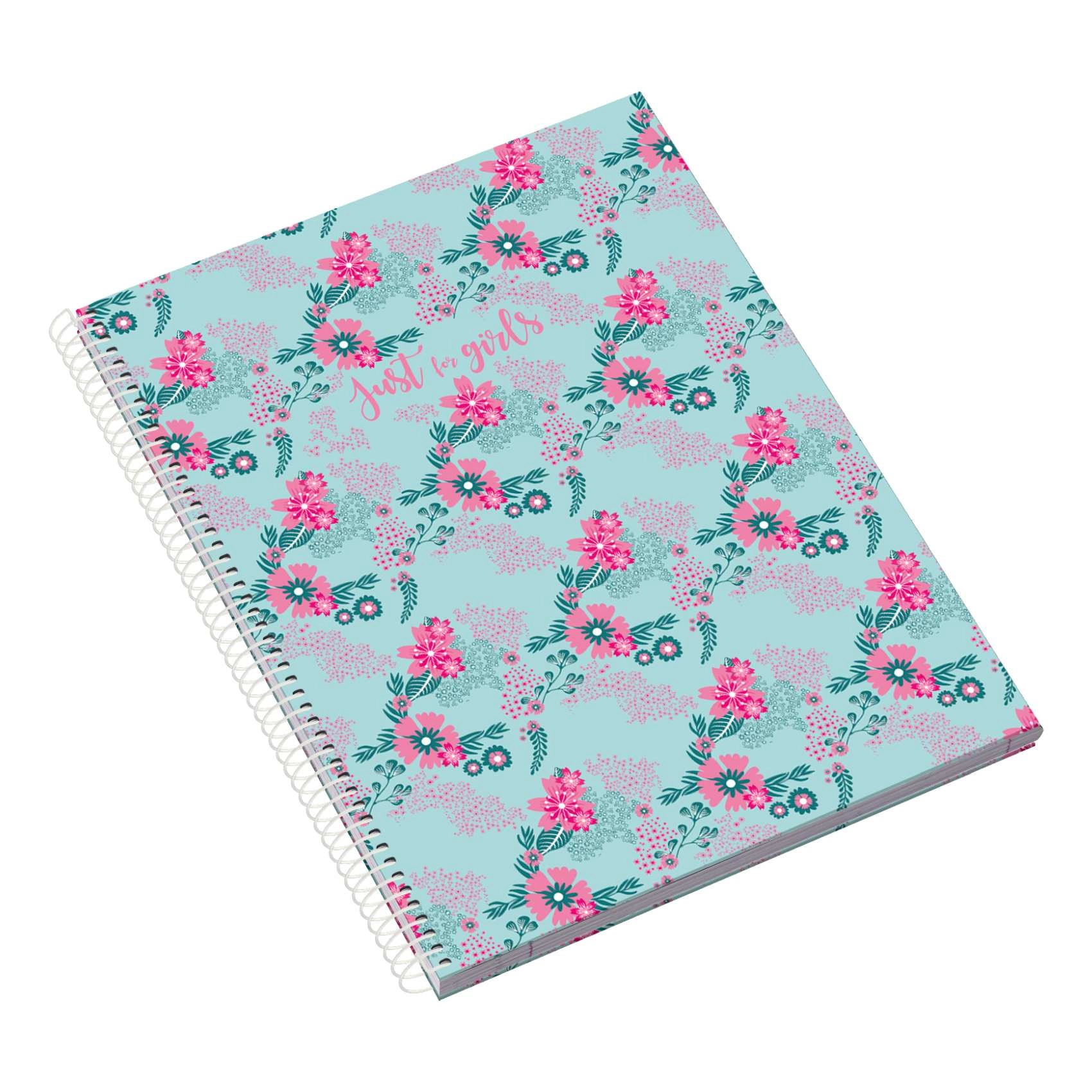 Just for Girls Printed Notebook A5 Hardcover - 24 Pages