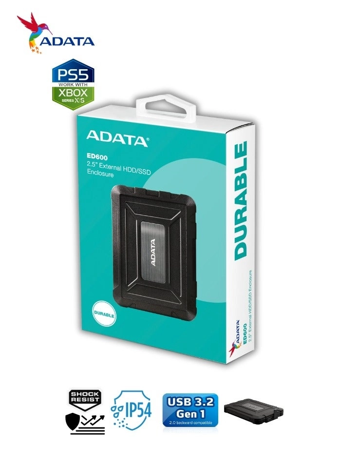 ED600 - Waterproof External Enclosure USB