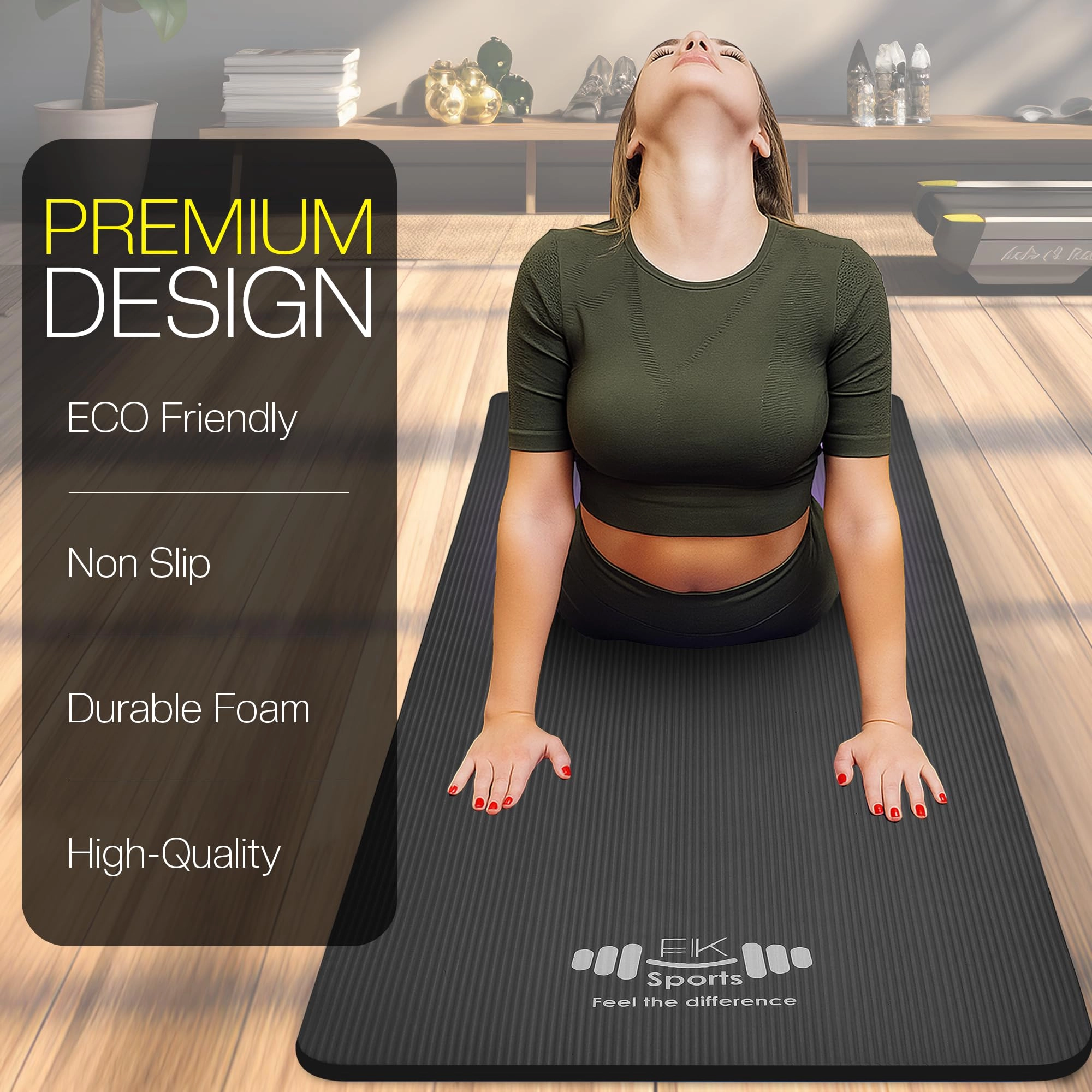 Yoga Mat - Nitrile Butadiene Rubber 20mm
