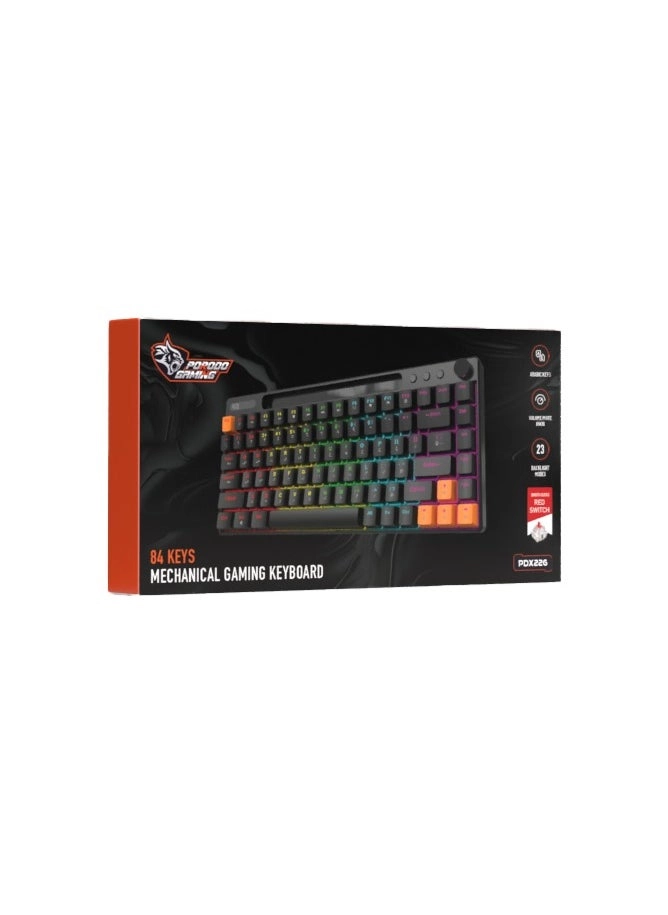 84 Keys Mechanical Gaming Keyboard - US Wired