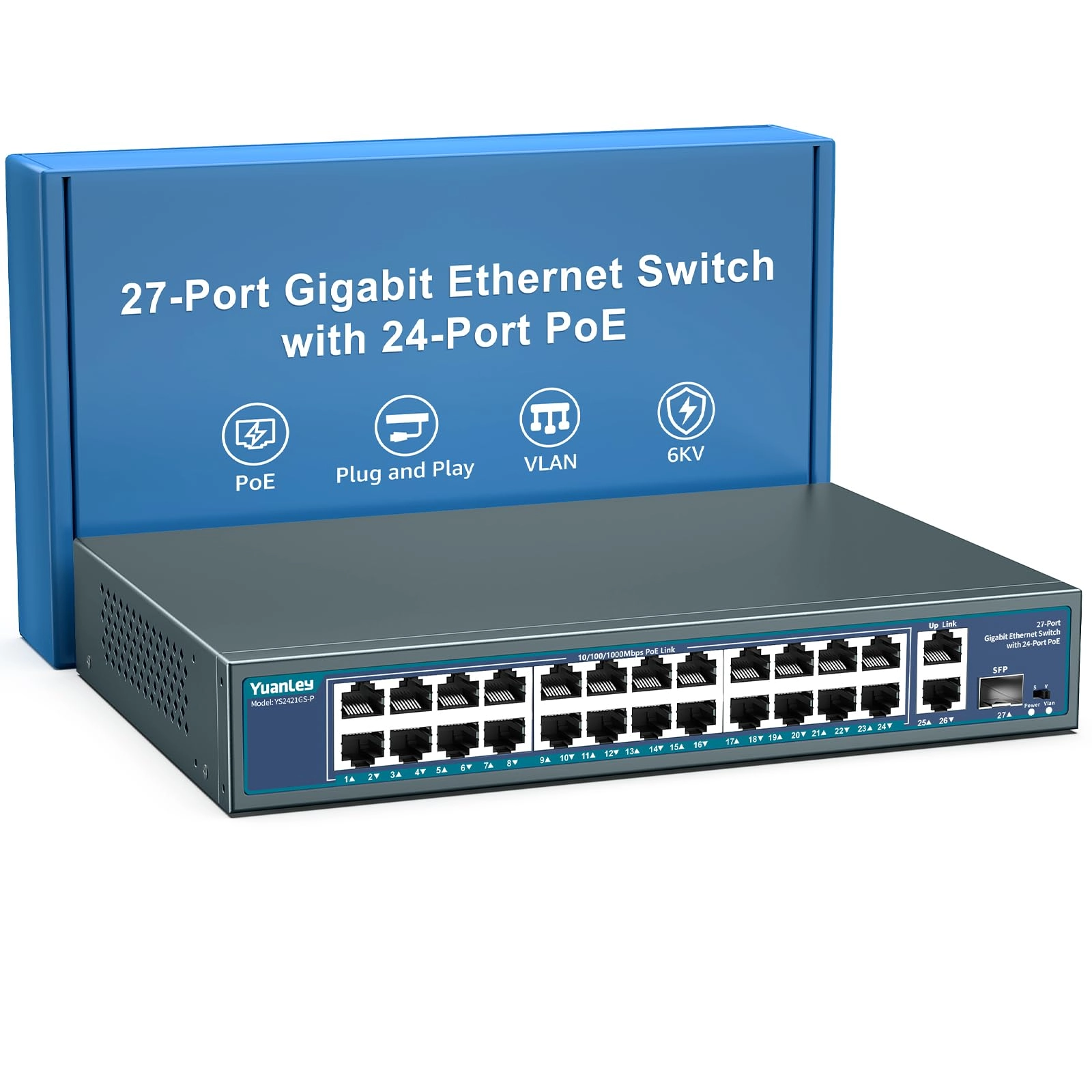 YuanLey 27 Port 27-ports