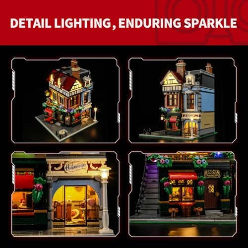 Light Kit for LEGO Icons Residential Townhouse 10350