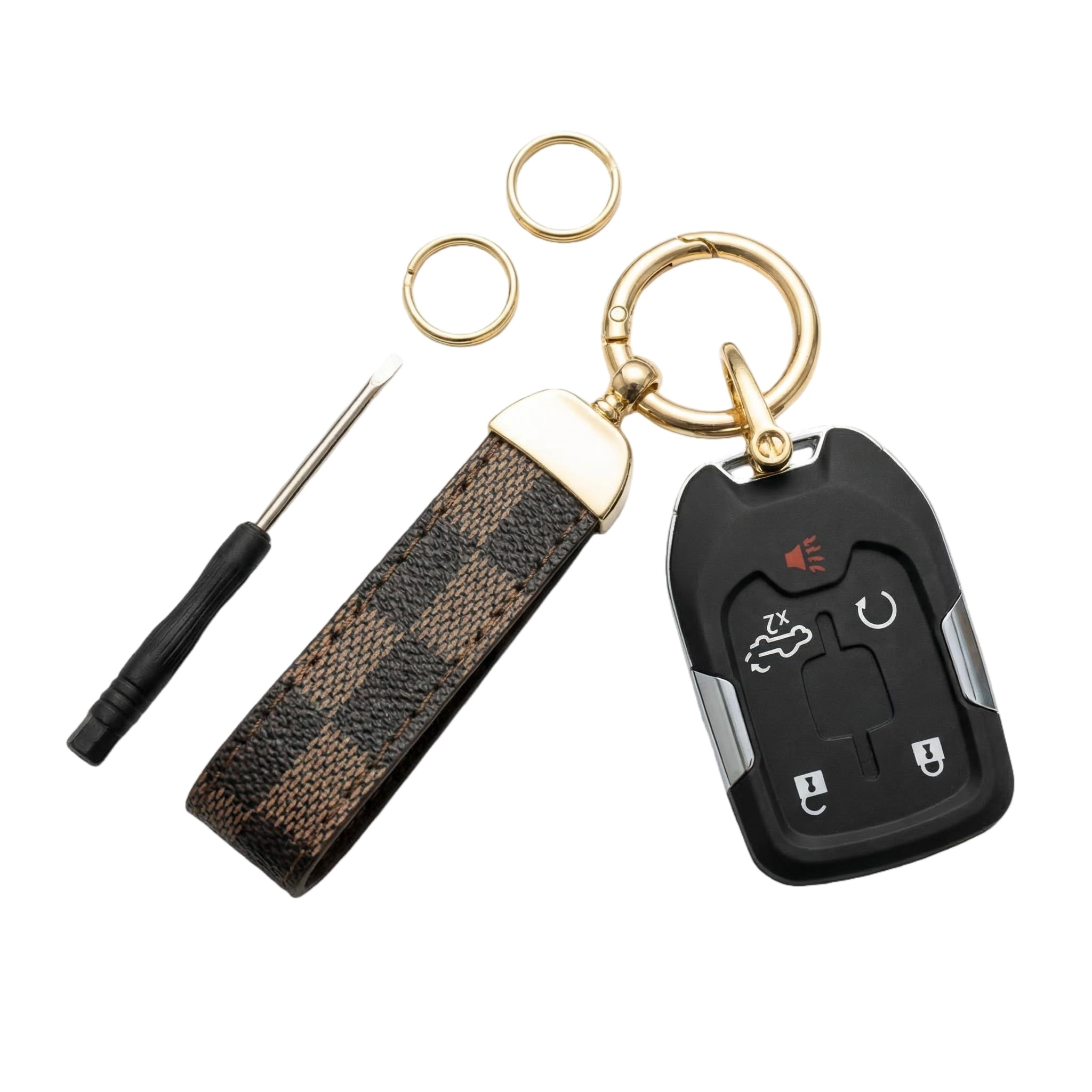 Leather Keychain - Character