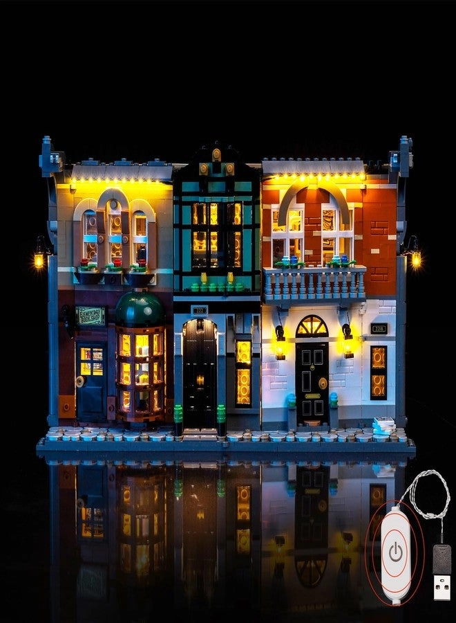 BrickBling Light Compatible with Lego Sherlock Holmes: Book Nook 10351 - Touch-Sensitive Switch with dimming Function