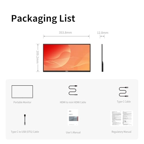 DHI-PM16-S201ST - 1920×1080 15.6 Inches