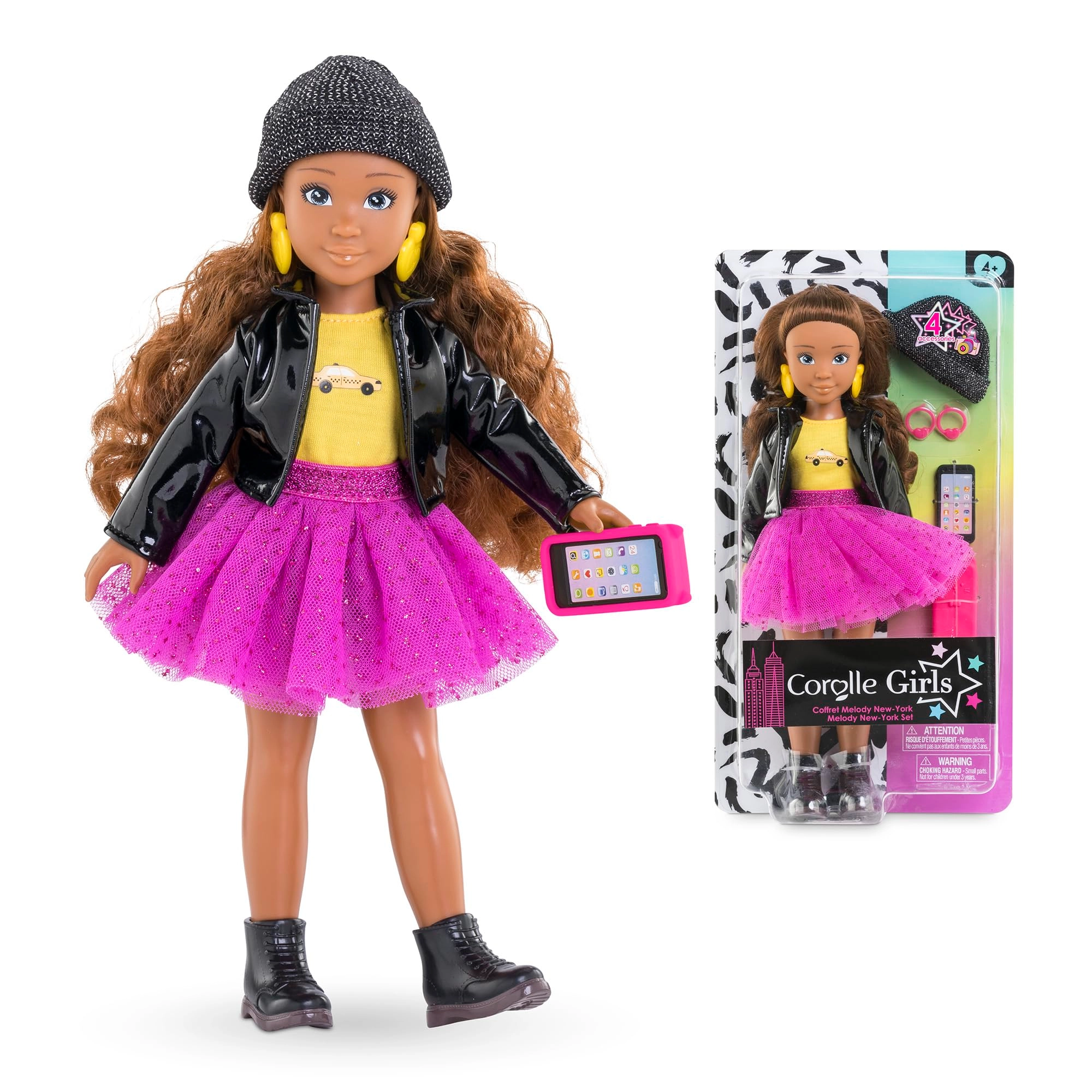 Corolle Melody Fashion Dressing Doll - 28 cm Vinyl Vanilla Fragrance Ages 4+
