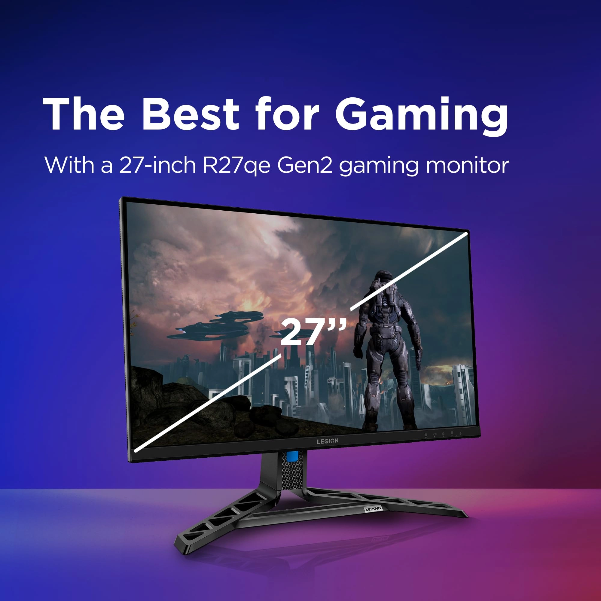 Legion R27qe Gen 2 - 68C7GAC3EU 27 Inches 2560x1440