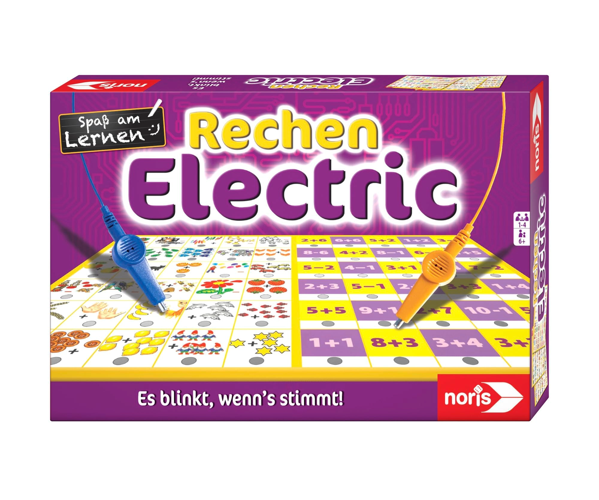 Noris Spiele GmbH Rechen-Electric - 6 12 pieces