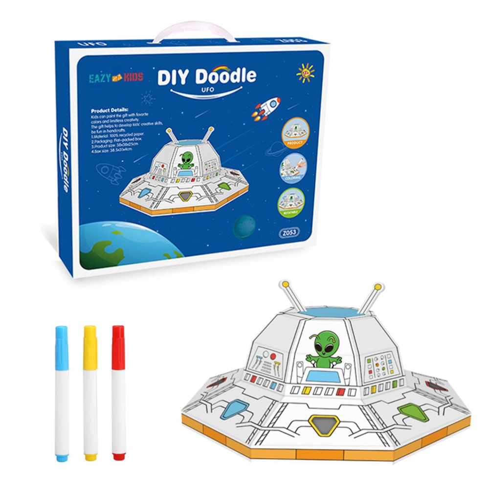 DIY UFO Craft Kit - 3+ years