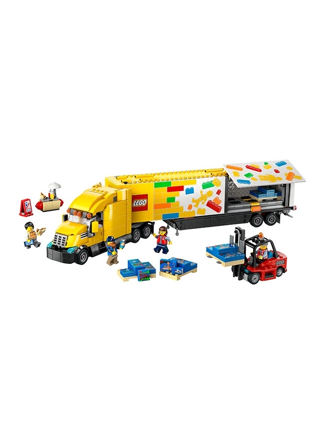 City Yellow Delivery Truck (60440)