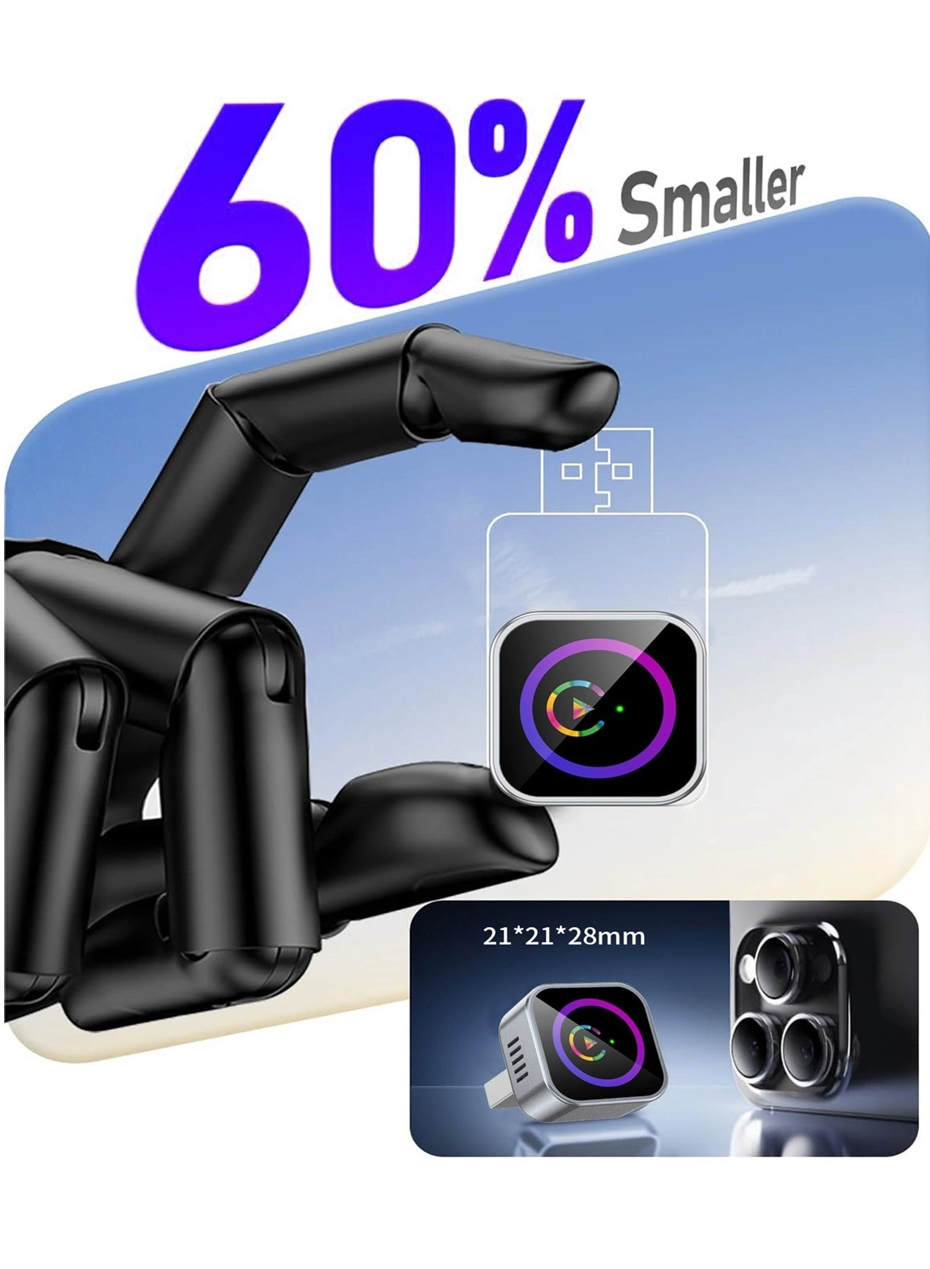 AE501512 - Wireless CarPlay & Android Auto Adapter