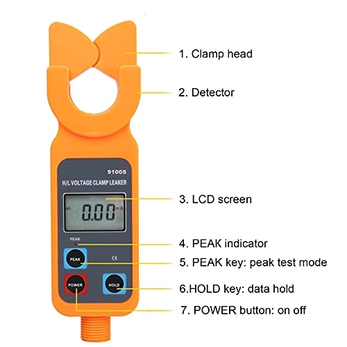 ETCR9100S - 0.00mA~600A Φ 33mm / 1.30"