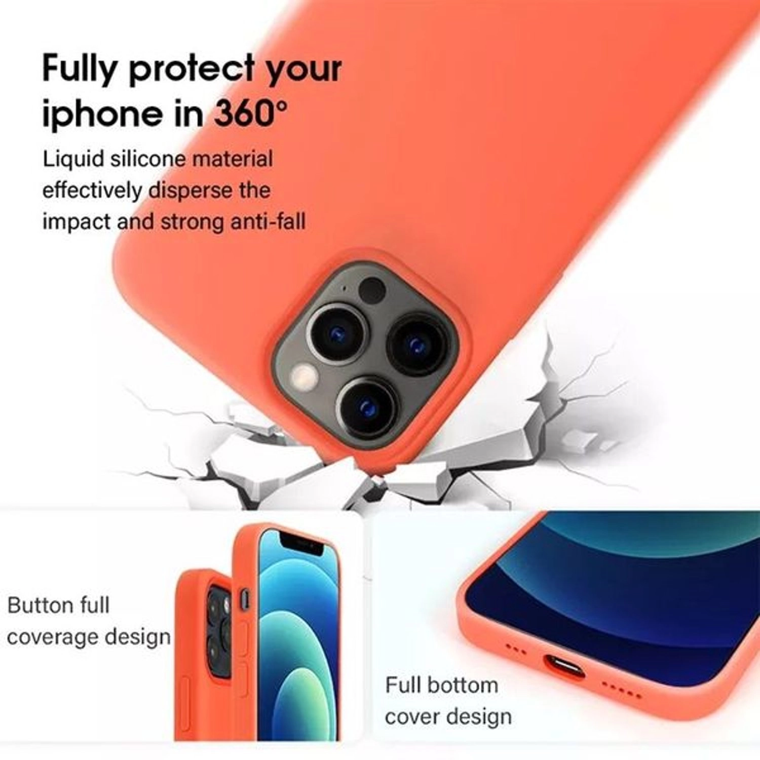 Magsafe Silicon Case for iPhone 13 Pro Max