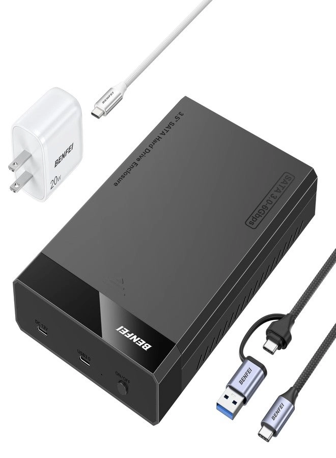 Benfei SATA HDD/SSD Enclosure - UASP 3.5/2.5 Inch