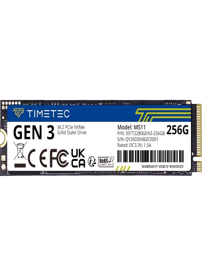 NVMe PCIe Gen3x4 - 256GB M.2 2280