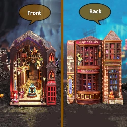 Miniature Wooden Dollhouse Furniture Kit - Creative Room 1:24