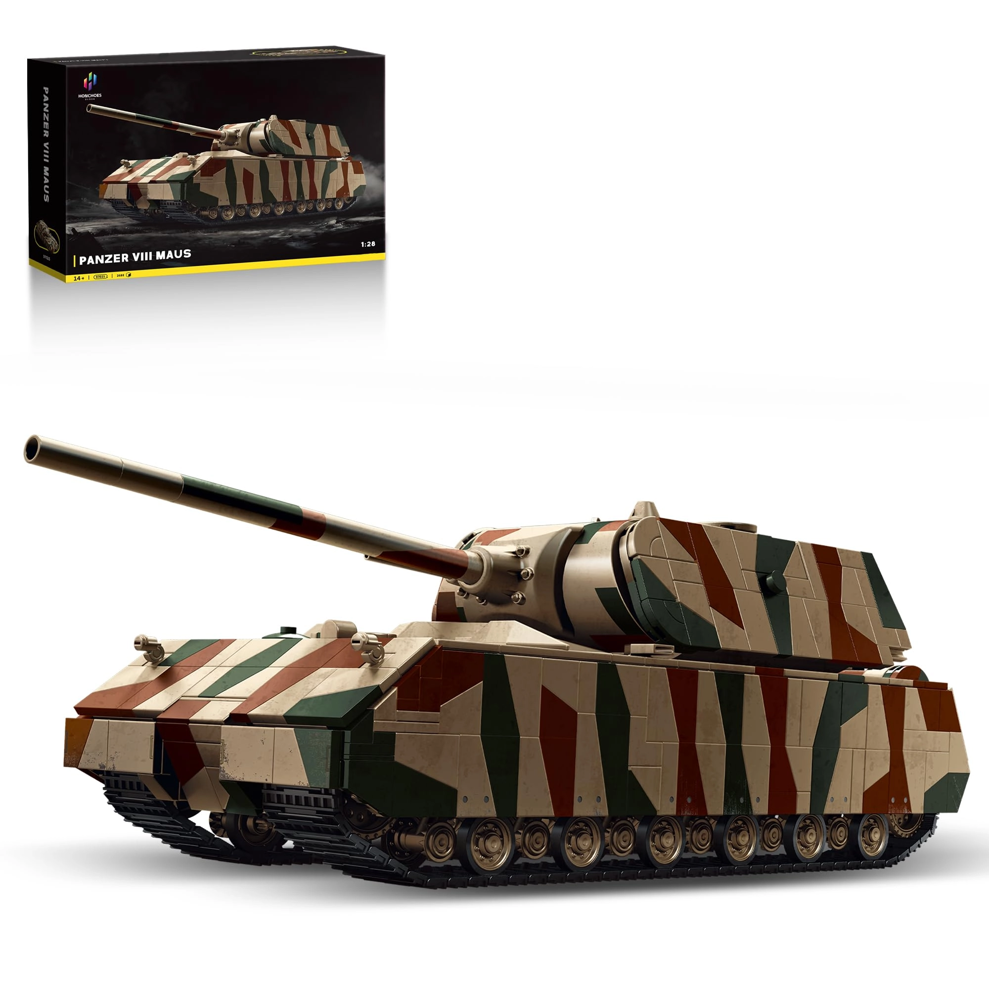 honchoes Panzer VIII Maus - 1:28