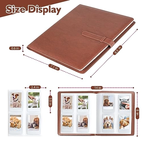 Instax Mini 256 Pockets PVC Photo Album